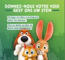 Geef uw stem voor het dierenwelzijn Geef uw stem voor het dierenwelzijn