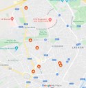 Carte digitale des travaux à Jette Carte digitale des travaux à Jette