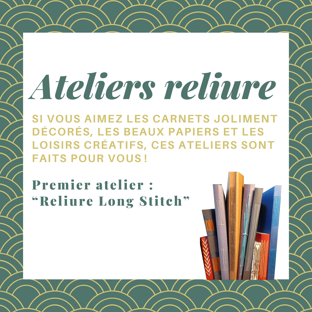 Ateliers reliure   FB post