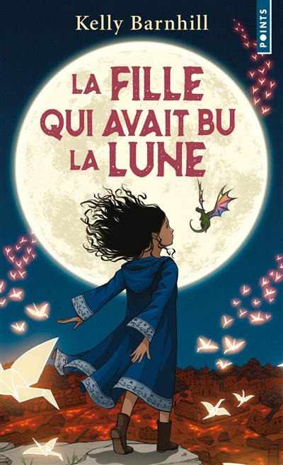 fille bu lune