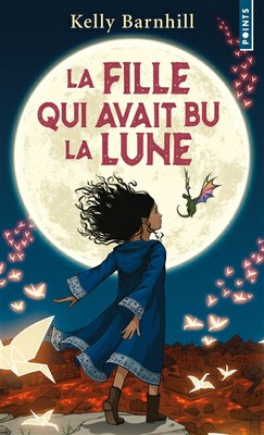 fille bu lune