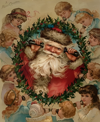 Illustration Salon d'écoute Xmas
