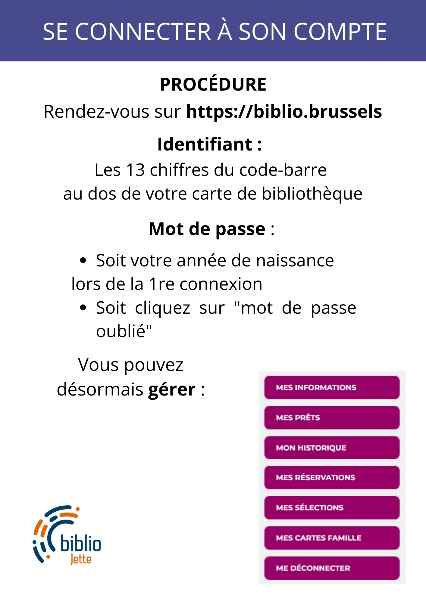 Se connecter à son compte (3)