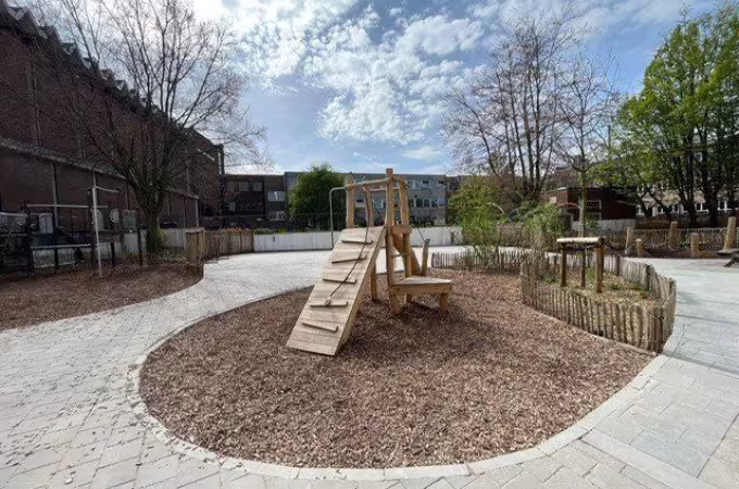 cour de l'école Clarté